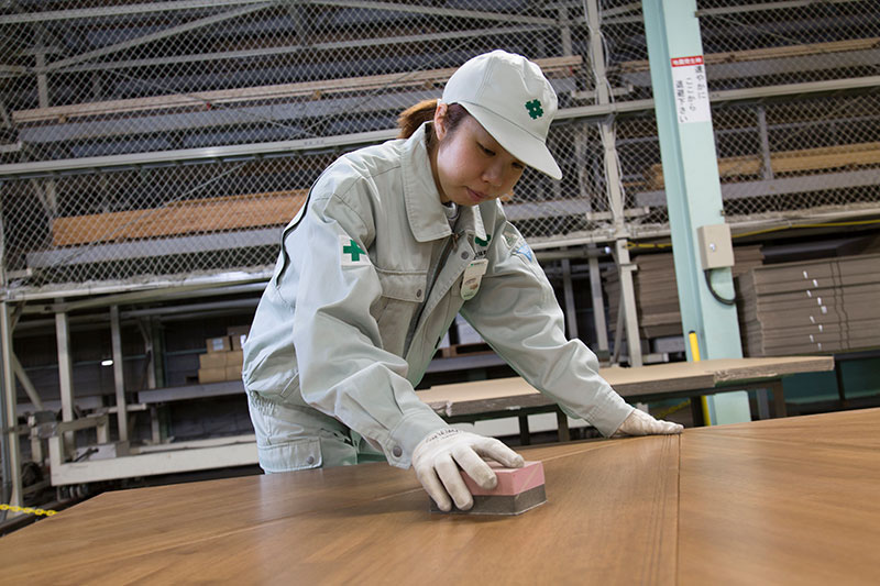 調達から商品までの一貫管理体制